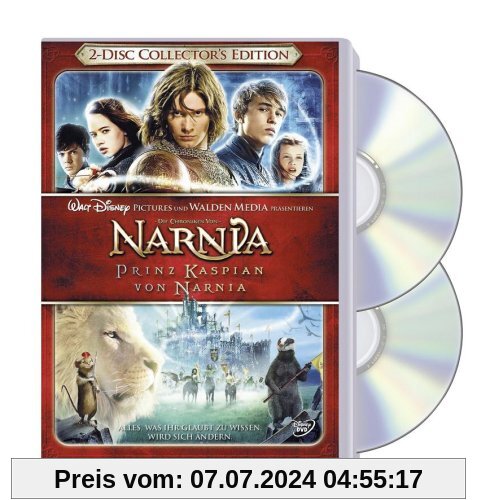 Die Chroniken von Narnia - Prinz Kaspian von Narnia (Special Edition) [Collector's Edition] [2 DVDs] von Andrew Adamson
