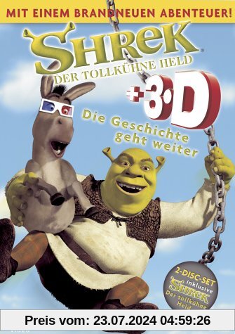 Shrek - Der tollkühne Held (3D Special Edition) [2 DVDs] von Andrew Adamson