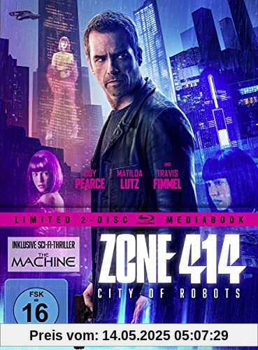 Zone 414 - City of Robots LTD. - Limitiertes 2-BD-Mediabook samt FSK-Umleger [Blu-ray] von Andrew Baird