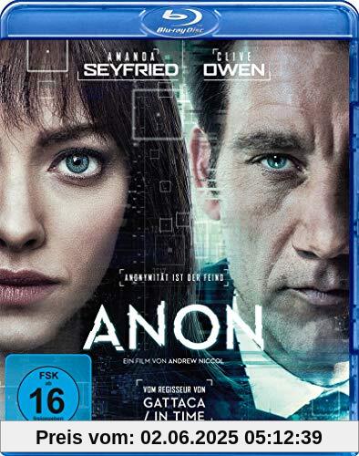 Anon [Blu-ray] von Andrew Niccol