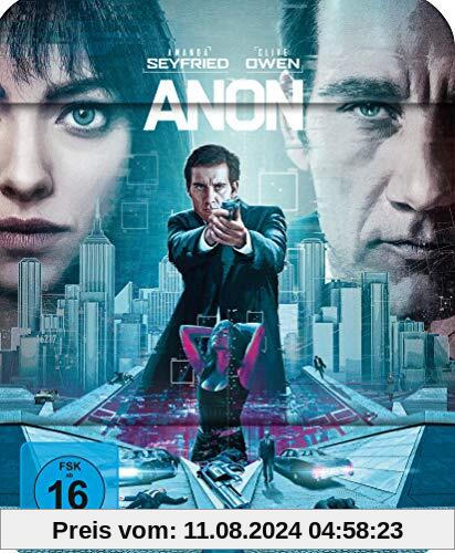 Anon - Steelbook [Blu-ray] von Andrew Niccol