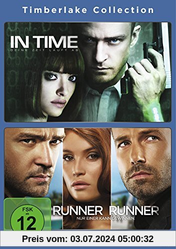 In Time - Deine Zeit läuft ab / Runner Runner - Nur einer kann gewinnen [2 DVDs] von Andrew Niccol