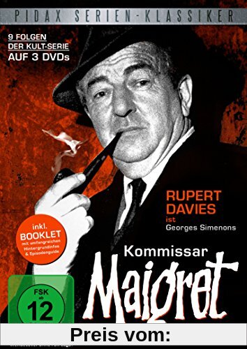 Kommissar Maigret, Vol. 1 / Spannende 9 Folgen der legendären Kult-Serie mit Rupert Davies nach den Romanen von Georges Simenon (Pidax Serien-Klassiker) [3 DVDs] von Andrew Osborn