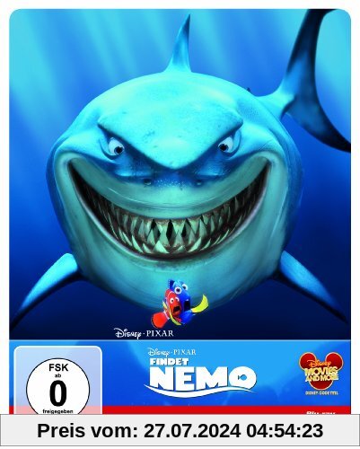 Findet Nemo (Limited Edition) (Steelbook) (+ Blu-ray) [Blu-ray 3D] von Andrew Stanton
