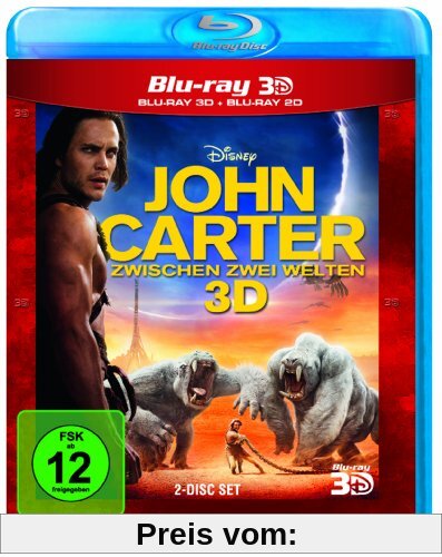 John Carter - Zwischen 2 Welten (+ Blu-ray 2D) [Blu-ray 3D] von Andrew Stanton