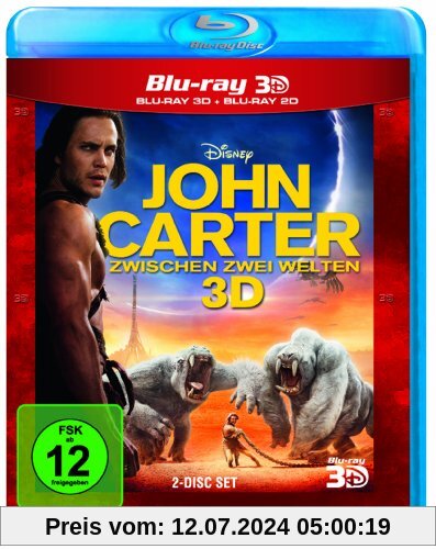 John Carter - Zwischen 2 Welten (+ Blu-ray 2D) [Blu-ray 3D] von Andrew Stanton