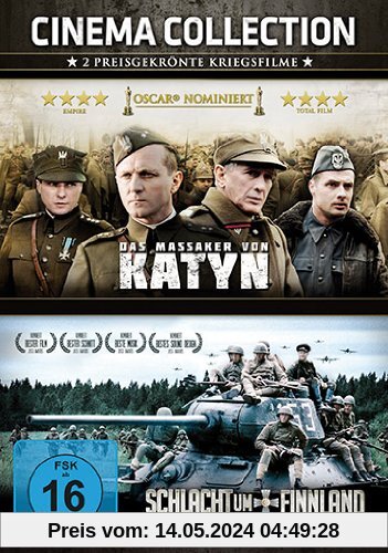 Das Massaker von Katyn/Schlacht um Finnland (Cinema Collection) [2 DVDs] von Andrzej Wajda / Åke Lindman