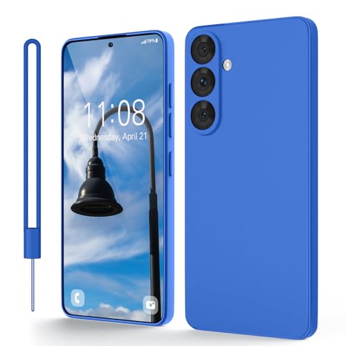 Andwing für Samsung Galaxy A54 Hülle Silikon-Schutzhülle mit Rundumschutz & Kameraschutz | Weiches Kratzfester Mikrofaser-Innenfutter | Kompatibel mit 4G/5G Modellen-Kleinblau Andwing für Samsung Galaxy A54 Hülle Silikon-Schutzhülle mit Rundumschutz & Kameraschutz | Weiches Kratzfester Mikrofaser-Innenfutter | Kompatibel mit 4G/5G Modellen-Kleinblau von Andwing