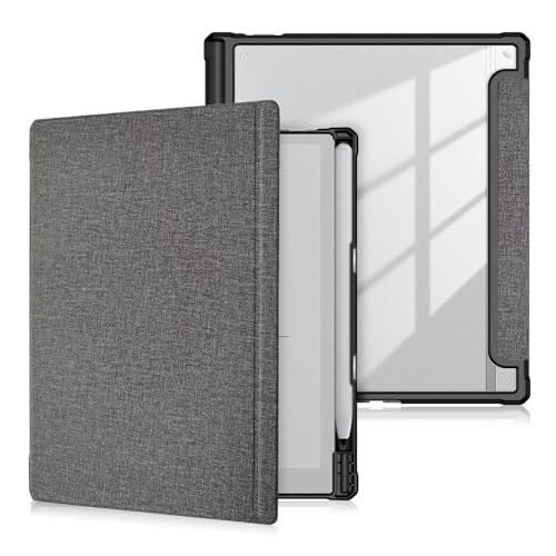 Andy Case Smart-Schutzhülle für 2024 Onyx BOOX Tablet Go 10.3 eader Tablet, automatische Sleep-Funktion, Grau von Andy Case