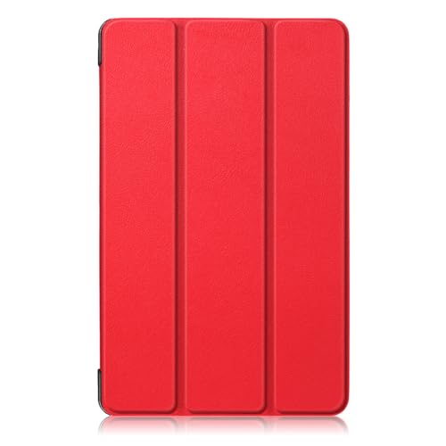 Custer Schutzhülle für Samsung Galaxy Tab A 8.0 2019 P205 P200 mit S-Stift, ultradünne PU-Leder-Hartschale für Samsung Galaxy Tab A 8.0 2019 P205 P200 mit S-Stift (rot) von Andy Case1