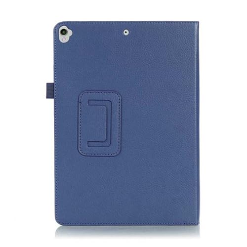 Designer-Schutzhülle für iPad 25,9 cm (10,2 Zoll), 9. / 8. / 7. Generation (2021/2020/2019), iPad Air 3. 2019/2017, iPad Pro 10,5 Zoll, PU-Leder mit Stifthalter, weiche Rückseite, Blau von Andy Case1