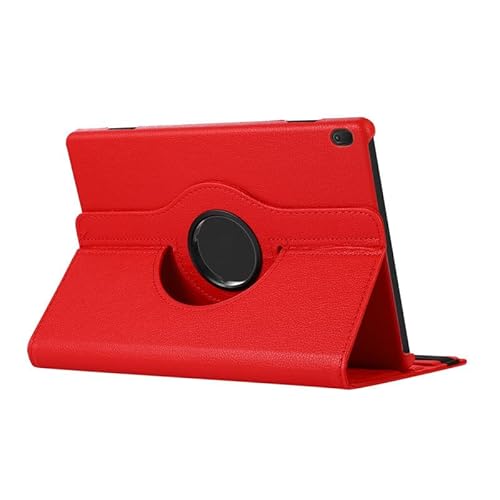 Drehbare Schutzhülle für Tab M10 TB-X605F/L/M 10.1 – schlanke, leichte Schutzhülle für 360 Grad drehbaren Ständer (rot) von Andy Case1