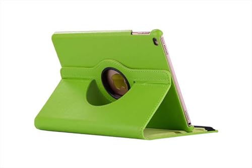 Drehbare Schutzhülle für iPad 6. / 5. Generation (2018/2017), iPad Air 2 / Air 1 (9,7 Zoll), 360 Grad drehbarer Ständer, automatischer Schlaf- und Wachmodus, Grün von Andy Case1