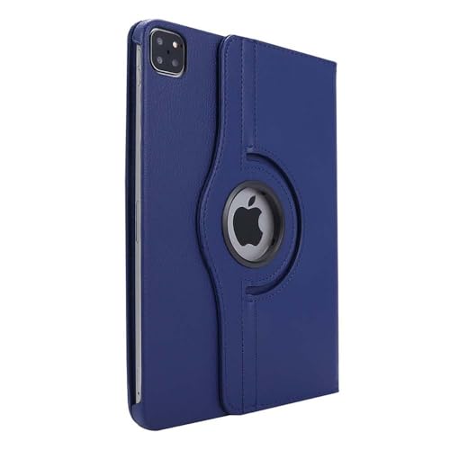 Drehbare Schutzhülle für iPad Pro 27,9 cm (11 Zoll) 2022/2021 (4. / 3. Generation), 360 Grad drehbar, mit Standfunktion, automatische Wake/Sleep-Funktion, Blau von Andy Case1