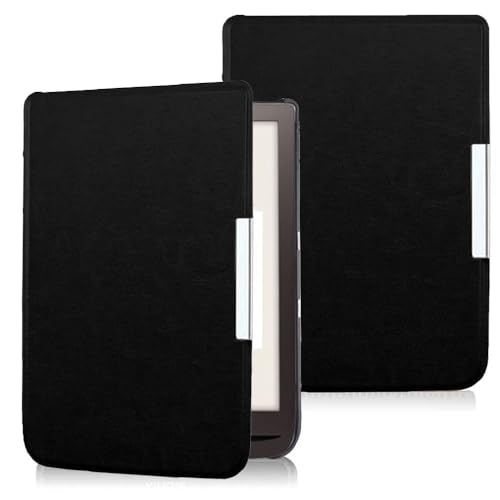 Geeignet für Vivo Inkpad 3/3Pro PB740 Tablet Schutzhülle, Vollständige Abdeckung Ultradünne Leder Schutzhülle Automatische Sleep/Wake (Schwarz) von Andy Case1