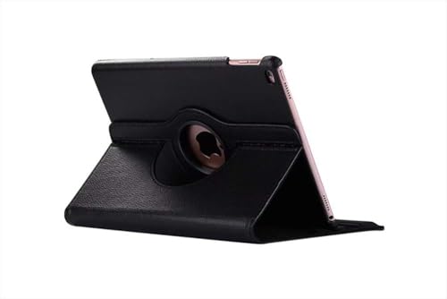Rotierende Hülle für iPad 9,7 Zoll 2018 2017 / Air 2-360 Grad Ständer Schutzhülle mit Auto Sleep Wake (6th Gen, 5th Gen) / Air (Schwarz) von Andy Case1
