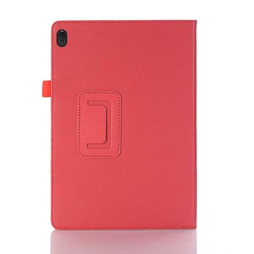 Schutzhülle für Lenovo Tab M10 HD Tablet, PU-Leder, Folio, 2-klappbarer Ständer, für Lenovo Tab M10 HD (TB-X505F, TB-X605F) 10,1 Zoll Tablet (rot) von Andy Case1