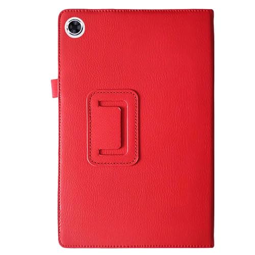 Schutzhülle für Lenovo Tab M10 Plus (2020 2. Generation) TB-X606F/X606X 10,3 Zoll FHD Tablet, leicht, dünn, mit Standfunktion, Rot von Andy Case1