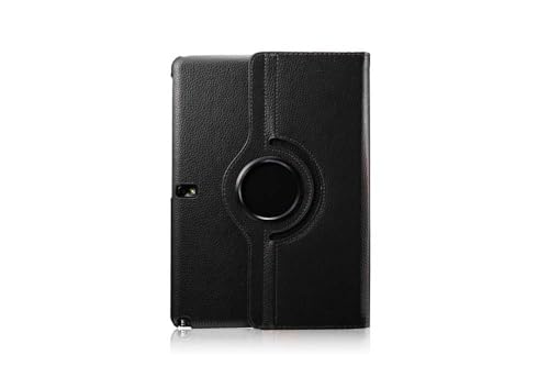 Schutzhülle für Samsung Galaxy Note 10,1 Zoll 2014 (SM-P600, P601 P605), 360 Grad drehbarer Ständer, vollständige Schutzhülle, Schwarz von Andy Case1