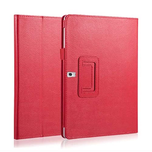 Schutzhülle für Samsung Galaxy Note 10.1 2014 Edition SM-P600 P601 P605 P607, ultradünn, Folio-Ständer, leicht, PU-Leder, Rot Schutzhülle für Samsung Galaxy Note 10.1 2014 Edition SM-P600 P601 P605 P607, ultradünn, Folio-Ständer, leicht, PU-Leder, Rot von Andy Case1