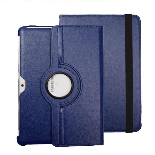 Schutzhülle für Samsung Galaxy Tab 2 25,7 cm (10,1 Zoll) 2012 (GT-P5100 GT-P5110 GT-P5113), 360 Grad drehbarer Ständer, vollständiger Schutz, Blau von Andy Case1