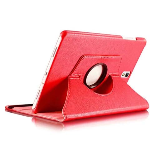 Schutzhülle für Samsung Galaxy Tab S3 9,7 Zoll 2017 (SM-T820 SM-T825 SM-T827), 360 Grad drehbarer Ständer, vollständige Schutzhülle, Rot von Andy Case1