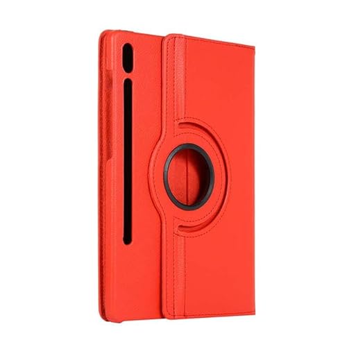 Schutzhülle für Samsung Galaxy Tab S7 2020, 27,9 cm (11 Zoll), 360 Grad drehbar, dünn, PU-Leder, Folio-Ständer, Schutzhülle, Tablethülle, Samsung Tab SM-T870/T875/X878 (rot) von Andy Case1