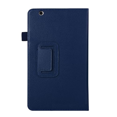 Schutzhülle kompatibel mit Huawei MediaPad M3 8.4 BTV-W09 BTV-DL09 – Schlanke Tablet-Hülle aus PU-Leder mit Standfunktion (Blau) von Andy Case1