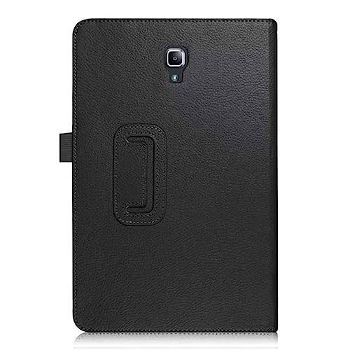 Slim Ledertasche für Samsung Galaxy Tab S4 10.5 Zoll 2018 (SM-T830 T835 T837), Multi-Winkel Ständer Vollschutz Tablet Cover Book Case (Schwarz) von Andy Case1