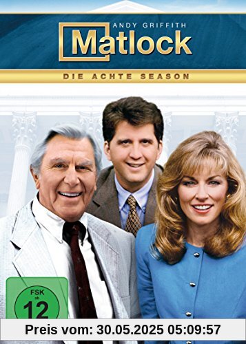 Matlock - Die achte Season [6 DVDs] von Andy Griffith
