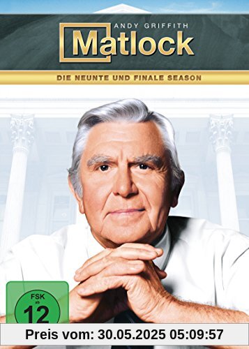 Matlock - Die neunte und finale Season [5 DVDs] von Andy Griffith