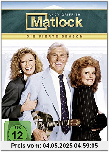 Matlock - Season 4 [6 DVDs] von Andy Griffith