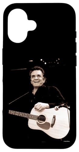 Hülle für iPhone 16 Johnny Cash Playing Live Glastonbury 1994 von Andy Willsher Hülle für iPhone 16 Johnny Cash Playing Live Glastonbury 1994 von Andy Willsher von Andy Willsher Photography