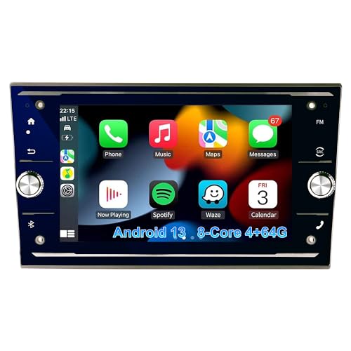 AneQu Android Autoradio für Opel Corsa Vivaro Antara Vectra Sigum Combo Zafira Astra Meriva 8-core 4G RAM+64G ROM Navigatore GPS 7 ''bul-Ray HD Screen, Support Carplay von AneQu