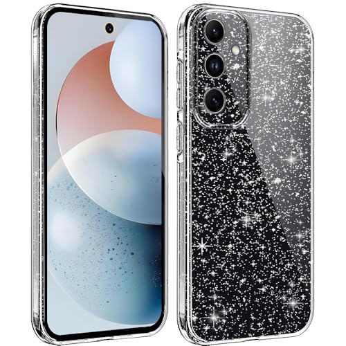 Anfire Handyhülle für Samsung Galaxy S25 5G Hülle Glitzer,Bling Glitter TPU Silikon Slim Case für Mädchen,Kameraschutz Stoßfest Transparent Schutzhülle für Samsung S25 Case,Durchsichtig Anfire Handyhülle für Samsung Galaxy S25 5G Hülle Glitzer,Bling Glitter TPU Silikon Slim Case für Mädchen,Kameraschutz Stoßfest Transparent Schutzhülle für Samsung S25 Case,Durchsichtig von Anfire