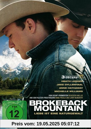 Brokeback Mountain (Einzel-DVD) von Ang Lee