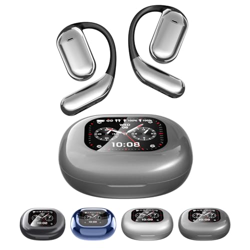 AngLink Lingo Plugs AI ÜBersetzer KopfhöRer, – 2025 Neu, Echtzeit Übersetzung in 144 Sprachen, LingoPlugs AI Pro Kopfhörer für Reisen und Kommunikation Echtzeit ÜBersetzung für Reisen Lernen (Grey) von AngLink