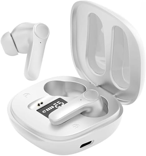 AngLink verovelo SmartBuds Übersetzer-Kopfhörer 3-in-1 Bluetooth Headset mit KI & Echtzeit-Übersetzung, 4 Modi, Geräuschunterdrückung, Ideal für Reisen & Sprachenlernen (Weiß) von AngLink