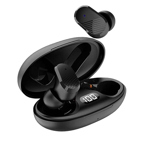 Bluetooth 5.2 Kopfhörer, In Ear Kopfhörer Kabellos Bluetooth 2025 Neu Kabellose Kopfhörer mit 4 ENC Mic, Noise Cancelling Earbuds 48Std Tiefer Bass, USB-C, IP7 Wasserdicht Sport Ohrhörer, LED-Anzeige Bluetooth 5.2 Kopfhörer, In Ear Kopfhörer Kabellos Bluetooth 2025 Neu Kabellose Kopfhörer mit 4 ENC Mic, Noise Cancelling Earbuds 48Std Tiefer Bass, USB-C, IP7 Wasserdicht Sport Ohrhörer, LED-Anzeige von AngLink