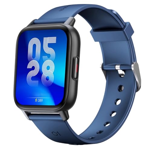 gardpro Gard Pro Health Smartwatch 2,Fitness Tracker mit Herzfrequenzmessung, Kalender, Kamera-Steuerung, Schrittzähler, Schlafanalyse, kompatibel mit Android & iOS (Blau) von AngLink