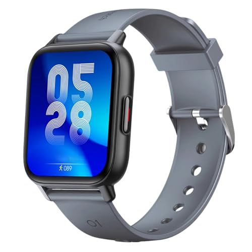 gardpro Gard Pro Health Smartwatch 2,Fitness Tracker mit Herzfrequenzmessung, Kalender, Kamera-Steuerung, Schrittzähler, Schlafanalyse, kompatibel mit Android & iOS (Grau) von AngLink