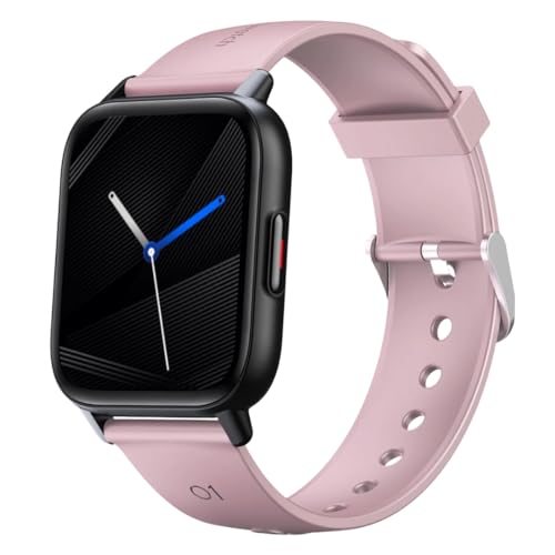 gardpro Gard Pro Health Smartwatch 2,Fitness Tracker mit Herzfrequenzmessung, Kalender, Kamera-Steuerung, Schrittzähler, Schlafanalyse, kompatibel mit Android & iOS (Rosa) von AngLink