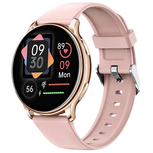 stahlgear Luna - Smartwatch, 1,39" Fitnessuhr mit Herzfrequenzmesser, Schlafanalyse, Zyklustracking & 120+ Sportmodi, IP68 Wasserdicht, Kompatibel mit iOS & Android (Rosa) von AngLink