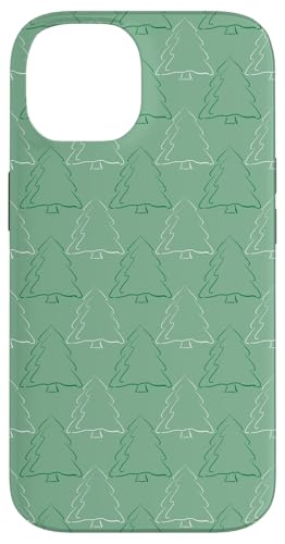 Grüne abstrakte Bäume, einfaches Weihnachtsfeiertagsdesign Hülle für iPhone 14 Grüne abstrakte Bäume, einfaches Weihnachtsfeiertagsdesign Hülle für iPhone 14 von Angela Dow Designs