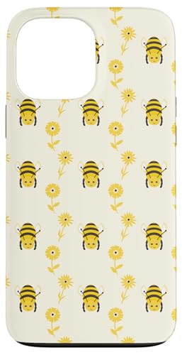 Honigbienen und Blumen, niedliches Bienen-Design für Kinder Hülle für iPhone 13 Pro Max Honigbienen und Blumen, niedliches Bienen-Design für Kinder Hülle für iPhone 13 Pro Max von Angela Dow Designs