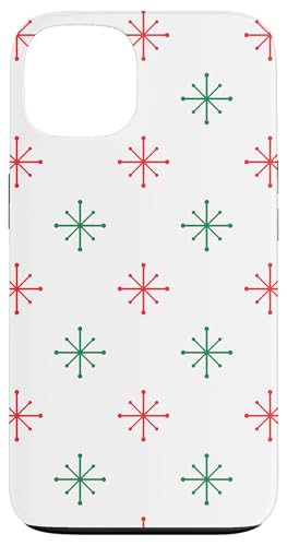 Schlichte moderne Sterne aus der Mitte des Jahrhunderts, Schneeflocken, Weihnachtsdesign Hülle für iPhone 13 Schlichte moderne Sterne aus der Mitte des Jahrhunderts, Schneeflocken, Weihnachtsdesign Hülle für iPhone 13 von Angela Dow Designs