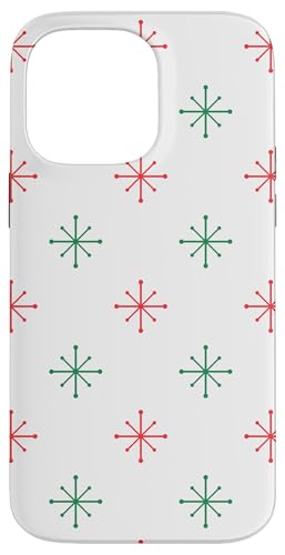 Schlichte moderne Sterne aus der Mitte des Jahrhunderts, Schneeflocken, Weihnachtsdesign Hülle für iPhone 14 Pro Max Schlichte moderne Sterne aus der Mitte des Jahrhunderts, Schneeflocken, Weihnachtsdesign Hülle für iPhone 14 Pro Max von Angela Dow Designs