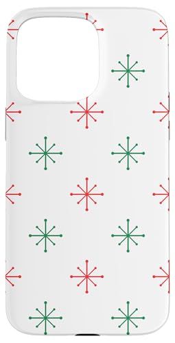 Schlichte moderne Sterne aus der Mitte des Jahrhunderts, Schneeflocken, Weihnachtsdesign Hülle für iPhone 15 Pro Max Schlichte moderne Sterne aus der Mitte des Jahrhunderts, Schneeflocken, Weihnachtsdesign Hülle für iPhone 15 Pro Max von Angela Dow Designs
