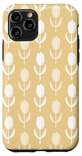 Schlichtes Tulpen-Design, hübsches Blumenmuster, neutrale Goldfarben Hülle für iPhone 11 Pro Schlichtes Tulpen-Design, hübsches Blumenmuster, neutrale Goldfarben Hülle für iPhone 11 Pro von Angela Dow Designs