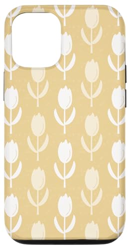 Schlichtes Tulpen-Design, hübsches Blumenmuster, neutrale Goldfarben Hülle für iPhone 12/12 Pro Schlichtes Tulpen-Design, hübsches Blumenmuster, neutrale Goldfarben Hülle für iPhone 12/12 Pro von Angela Dow Designs
